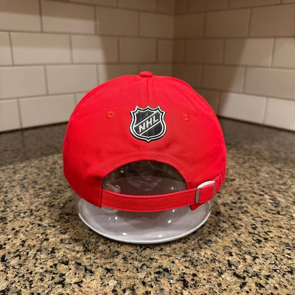 Washington Capitals Fanatics Hat Cap Strap Back Adjustable Red NHL Cotton‎ New